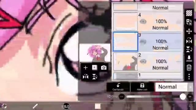 SpeedDrawing Android - Natsuki from doki doki literature club 90s смотреть онлайн