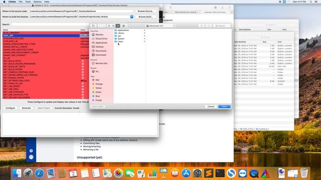 Generating ISET Xcode project with CGAL смотреть онлайн