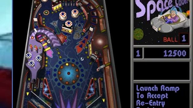 Windows XP Space Cadet 3D Pinball Gameplay смотреть онлайн