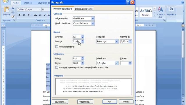 Word 2007 - lezione 6 - Paragrafo смотреть онлайн