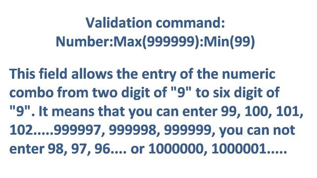 Field Validation Part2 - Field validation commands work in Form-World platform and Web browser смотреть онлайн