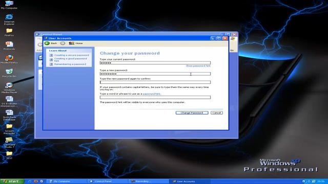 How to change password on windows xp? смотреть онлайн