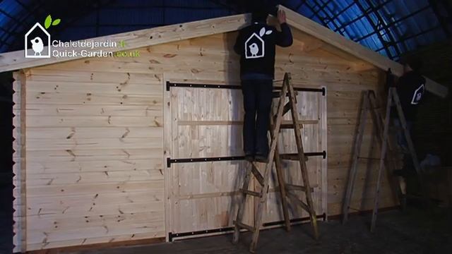 How To Build a Log Cabin | Assembly Instructions смотреть онлайн