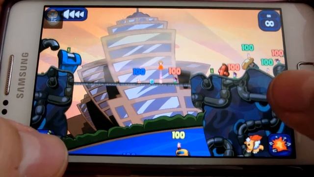 Worms 2 Armageddon ANDROID смотреть онлайн
