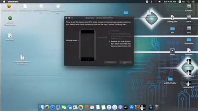 New Checkrain Direct Run jailbreak iOS 14.0-14.2 chekra1n patched смотреть онлайн
