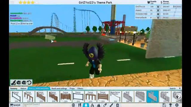 THE GREAT WALL OF CHINA!!!!!!! | theme pack tycoon | roblox смотреть онлайн