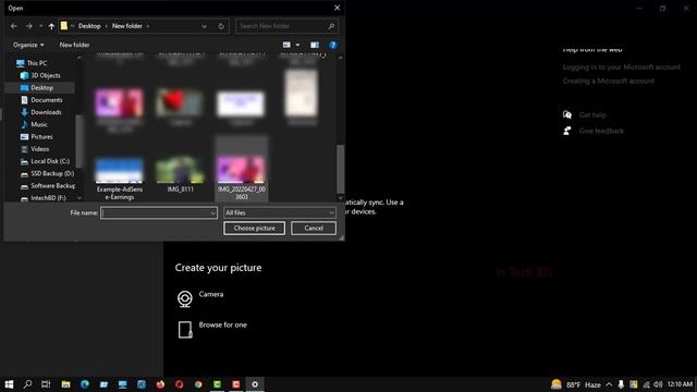 How to Change User Profile Picture In Windows 10 | In Tech BD смотреть онлайн