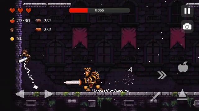 Apple Knight - [All bosses = no damage] смотреть онлайн