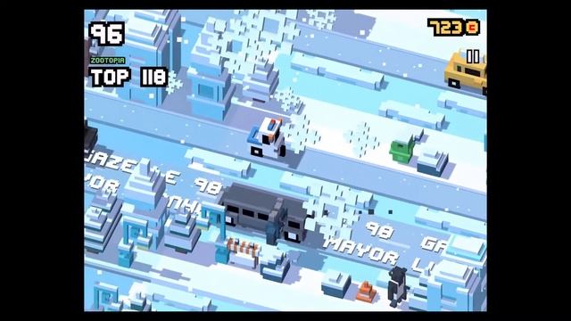 Disney Crossy Road: Zootopia - Chief Bogo - IOS / Android - Gameplay Video