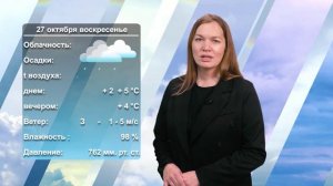 Погода на завтра. 25.10.2024