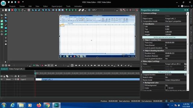 Split And Cut Audio Editor In VSDC Video Editor