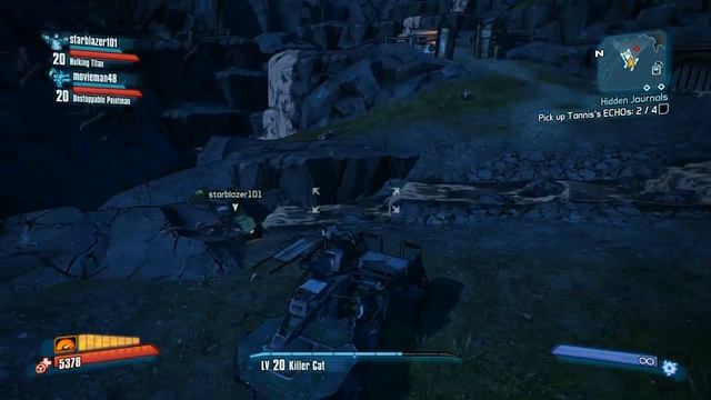 Co-op Let's Play Borderlands 2 - Episode 35 - The Darkness Blinds! смотреть онлайн