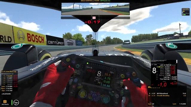 iRacing - Testing the new Mercedes F1 W12 смотреть онлайн