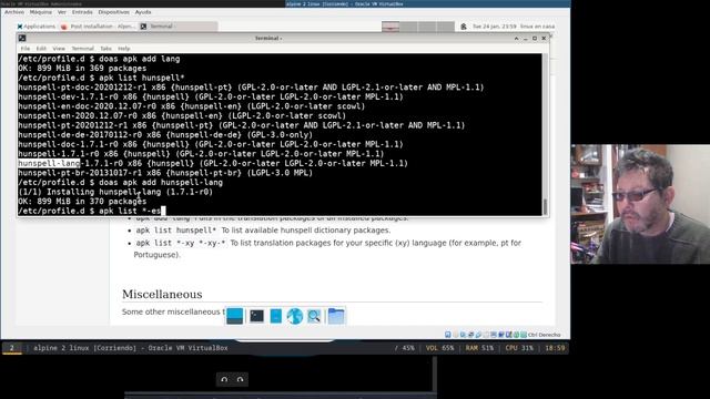 Escritorio XFCE en Español [Alpine Linux 3.17] смотреть онлайн