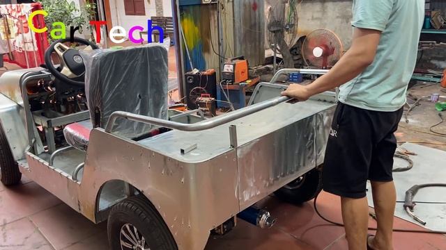 Homemade super jeep with 1 0 2 is about to be completed | Car Tech смотреть онлайн