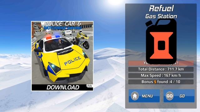 New Police Car Simulator - white car - police vs thief - police car driving Android Gameplay смотреть онлайн