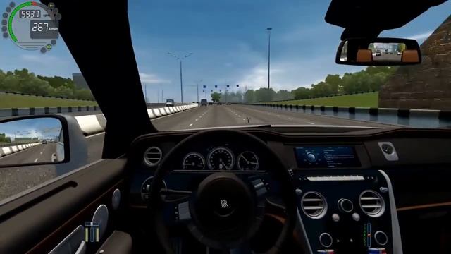 City Car Driving - Rolls Royce Cullinan - Street R