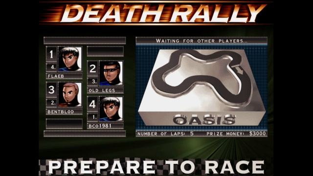 PCem - Death Rally - Dos IPX multiplayer [Danish] смотреть онлайн