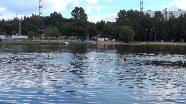 Кроша работает. Спасение двух УТП старт из лодки. смотреть онлайн