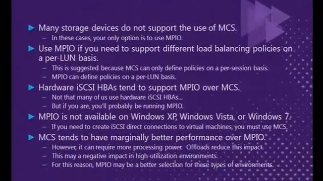 Tech·Ed Australia 2011 iSCSI Getting Best Performance, High Availability and Virtualization смотреть онлайн