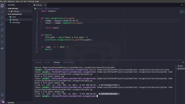 Распознавание текста с изображения на Python | EasyOCR vs Tesseract | Компьютерное зрение смотреть онлайн