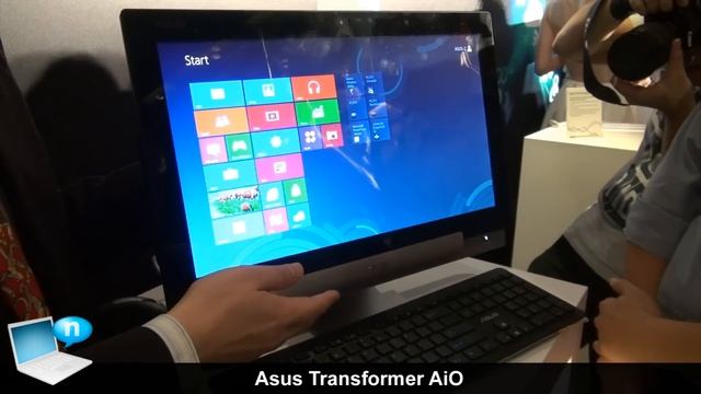 Asus Transformer AiO: Tablet Android + dock Windows 8 смотреть онлайн