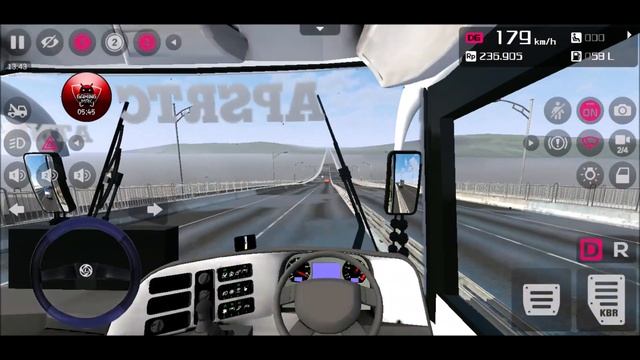Bus Simulator Indonesia ~ APSRTC Metro Express Livery - TATA Marcopolo V3 Android Gameplay FHD E605