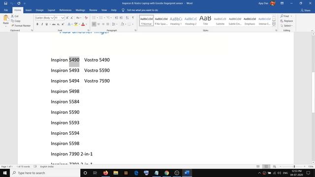 Inspiron & Vostro Laptop with Goodix fingerprint Fingerprint Option is Not Showing on Login Screen смотреть онлайн