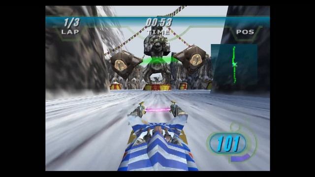 Star Wars Episode 1 Racer (1999) [N64] - RetroArch with paraLLEl (PC) смотреть онлайн
