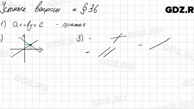 Устные вопросы § 36 - Алгебра 7 класс Колягин смотреть онлайн