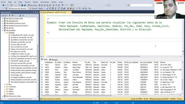 Actividad de Aprendizaje N° 15 - DML (Data Manipulation Language) y Consultas de Datos en SQL Serve смотреть онлайн