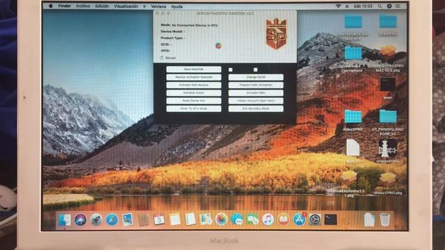Bypass Hello No Signal iOS 15 - ServiBypassPro Ramdisk Macbook Tool смотреть онлайн