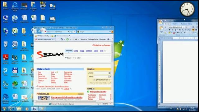 Windows 7 Aero Snap смотреть онлайн