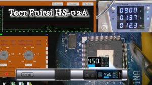 Тестирование  паяльника fnirsi HS-02A