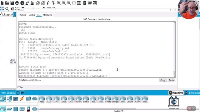 Copy TFTP Command IOS and NVRAM - #14 смотреть онлайн