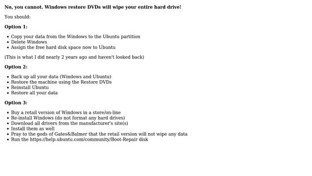 Ubuntu: Can I safely restore Windows while keeping my Linux partition? (3 Solutions!!) смотреть онлайн