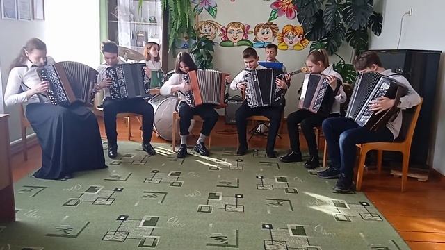 Ансамбль "Калейдоскоп", группа С, ансамбли народных инструментов, средняя возрастная категория. смотреть онлайн