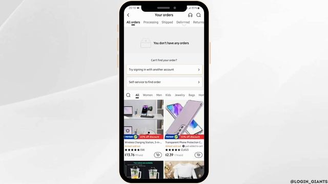 How To See/Retrieve Your Purchase History On Temu App (iOS/Android)