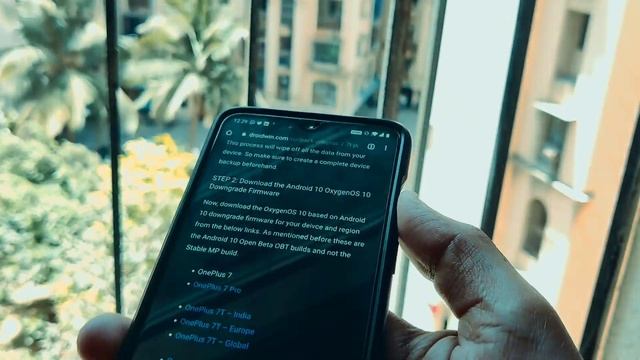 Oneplus 7 & 7 Pro Downgrade From Android 11 To Android 10. Easy Steps