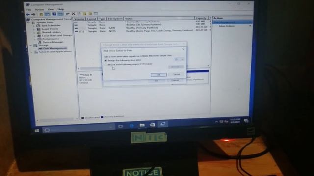 Solved D Drive Suddenly Missing in Windows 10 смотреть онлайн