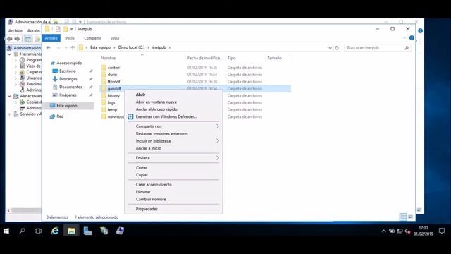 ftp Windows server 16 смотреть онлайн
