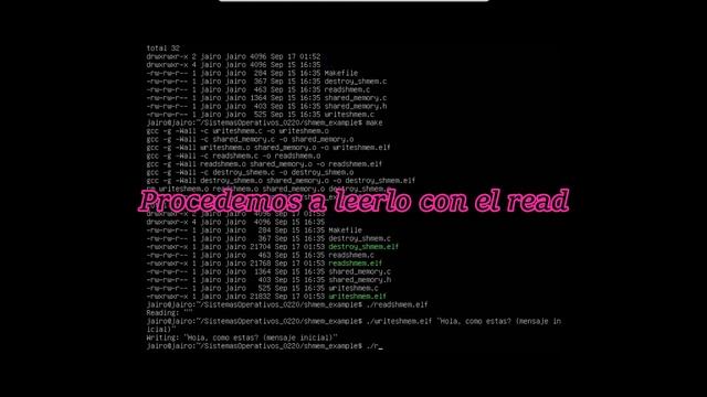 Programas que hacen uso de la memoria compartida en linux смотреть онлайн