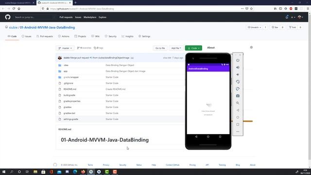 Learn Android Jetpack MVVM Java - Databinding Part 1 смотреть онлайн