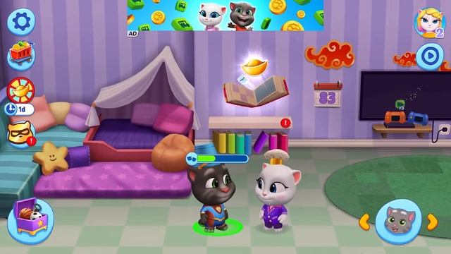 MY TALKING TOM FRIENDS ANDROID And IOS GAMEPLAY # 25 -TALKING TOM AND FRIEND...