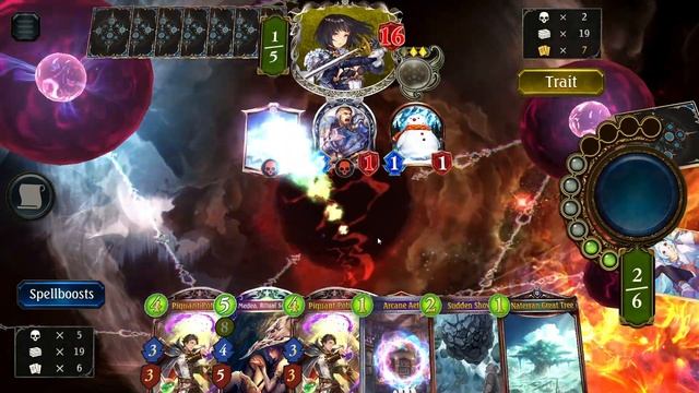[Shadowverse]【Take Two】Runecraft ► Fortune's Hand Arena ★ 5 Wins ║Season 50 #1361║