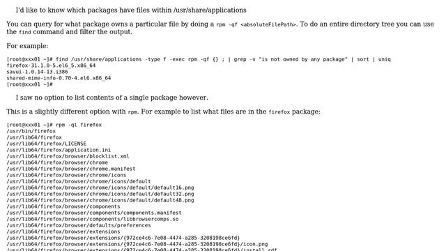 Unix & Linux: How to list packages with files in a particular directory? (4 Solutions!!) смотреть онлайн