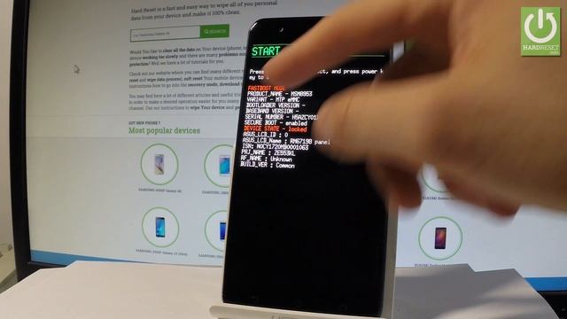 ASUS ZenFone 3 Zoom FASTBOOT MODE / ASUS Fastboot смотреть онлайн