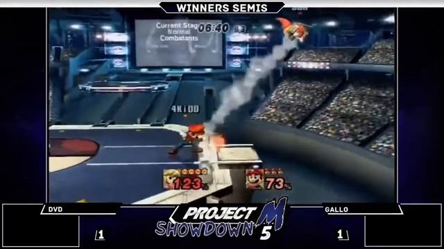 Project M Showdown 5 - Winners Semis: DVD (Toon Link) VS Gallo (Mario) смотреть онлайн