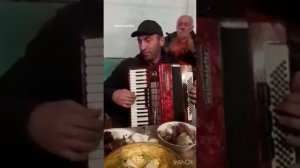 Живая Даргинская песня на аккордеоне 01.