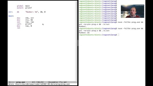 x86-64 Assembly Programming: Registers, Calling Conventions, and Loops смотреть онлайн